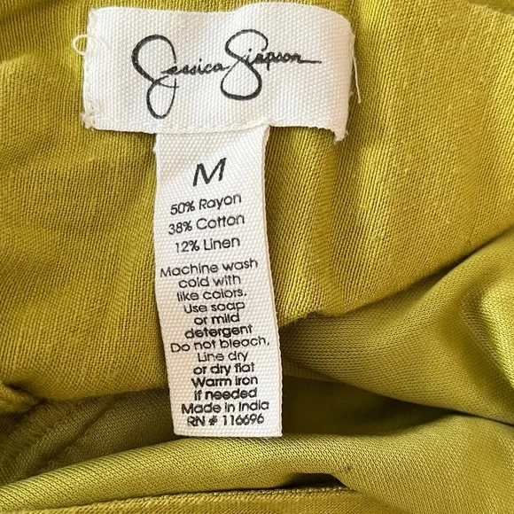 Green Linen Sundress - Picture 8 of 8